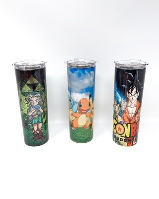 20 oz Pop Culture Stainless Steel Tumbler