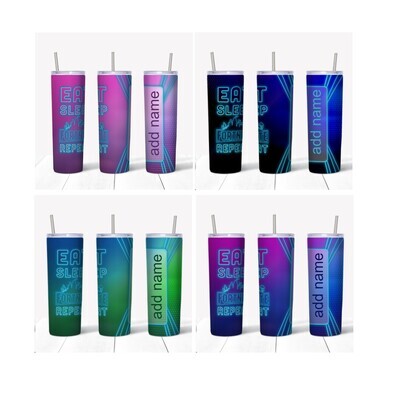 20 oz Eat Sleep Fortnight Stainless Steel Tumbler