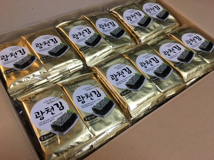 Gim(Dried Seaweed) - Any Korean brand (3 pack)