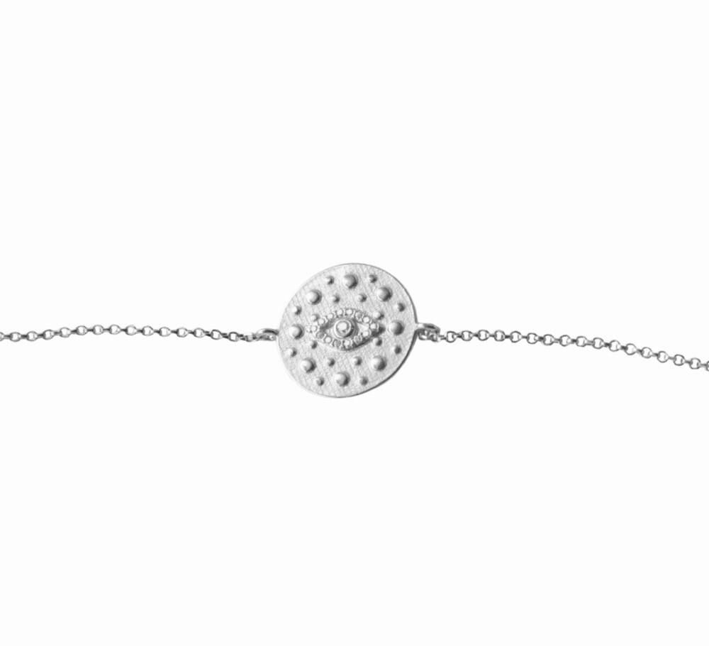 Evil Eye Bracelet | White Zircon | Silver 925 | Silver 925