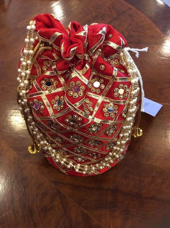 Borsa Potli rosso