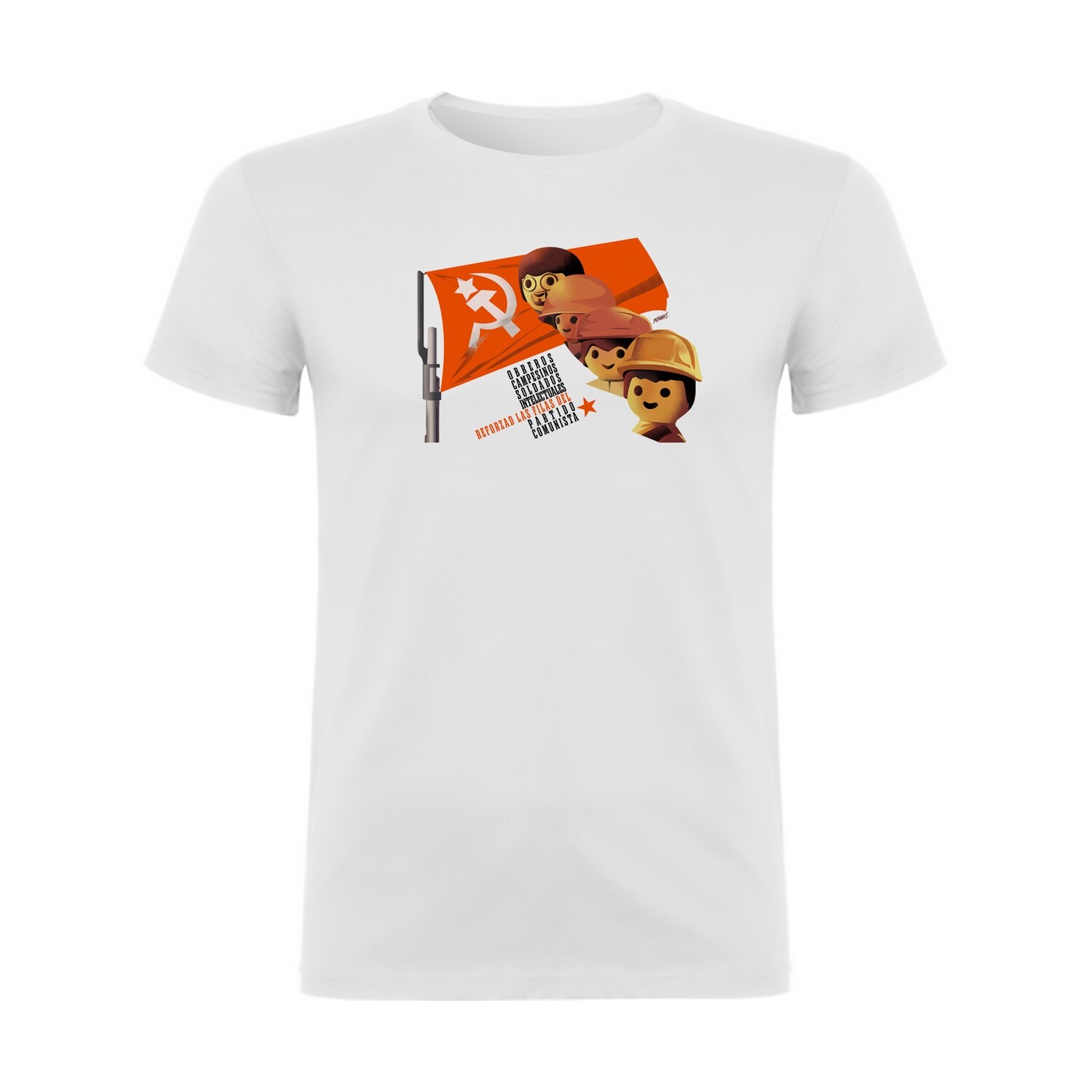 PREVENTA | Camiseta &quot;Obreros, campesinos, soldados intelectuales&quot;