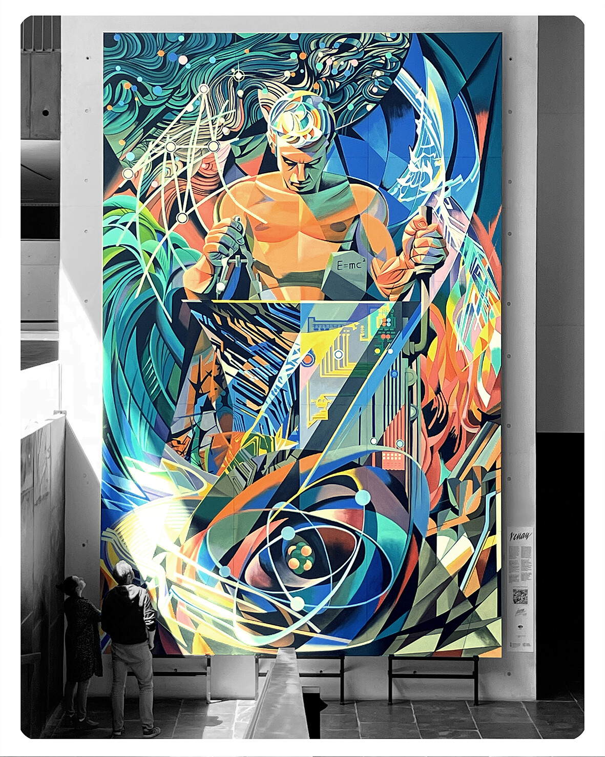 Lamina - Mural &quot;El futuro trabajador del comunismo&quot;