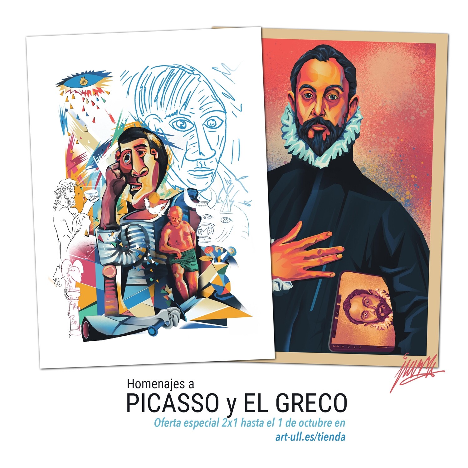El Grego + Picasso (2x1) hasta el 1 de octubre