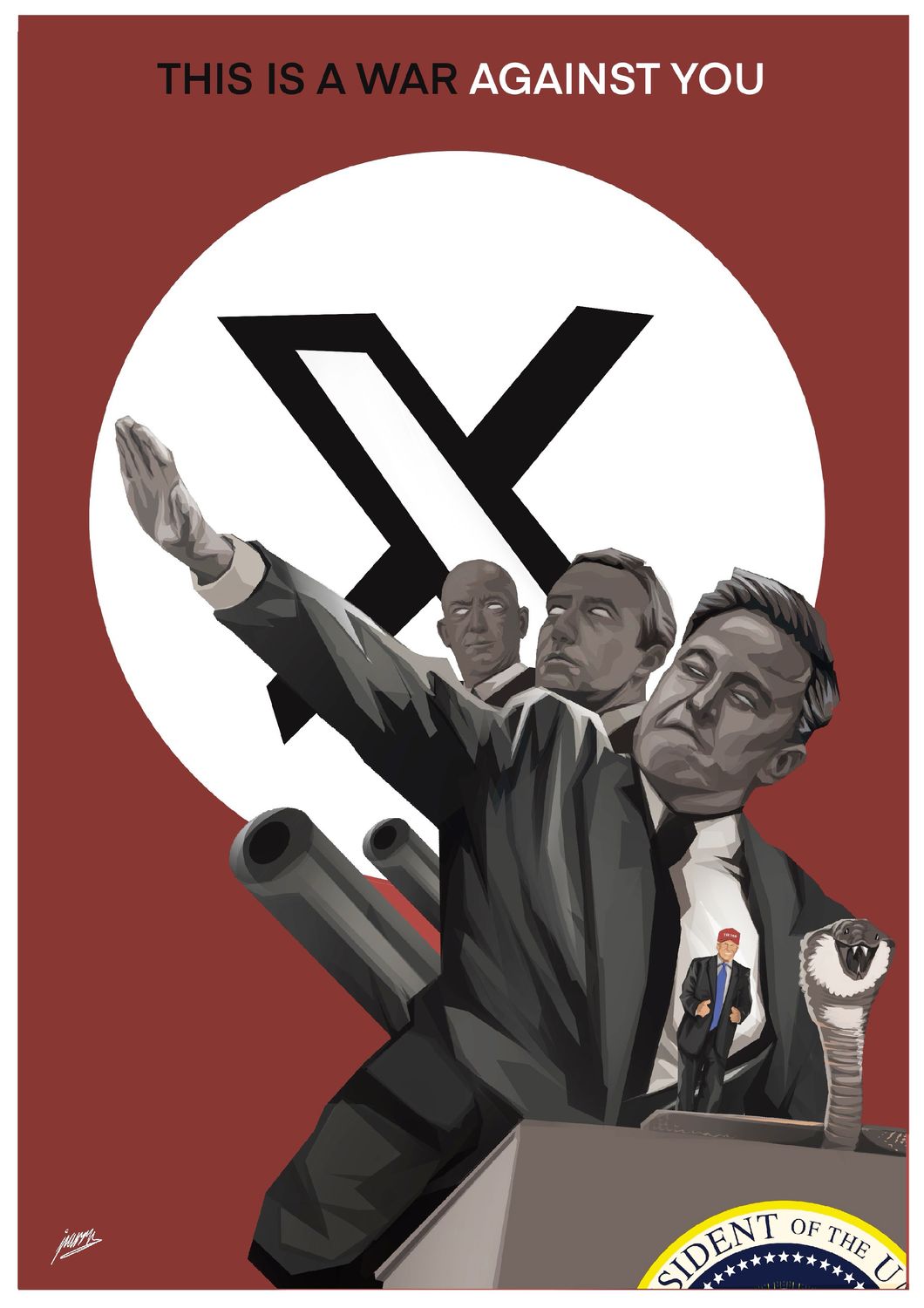 STOP FASCISM: Musk