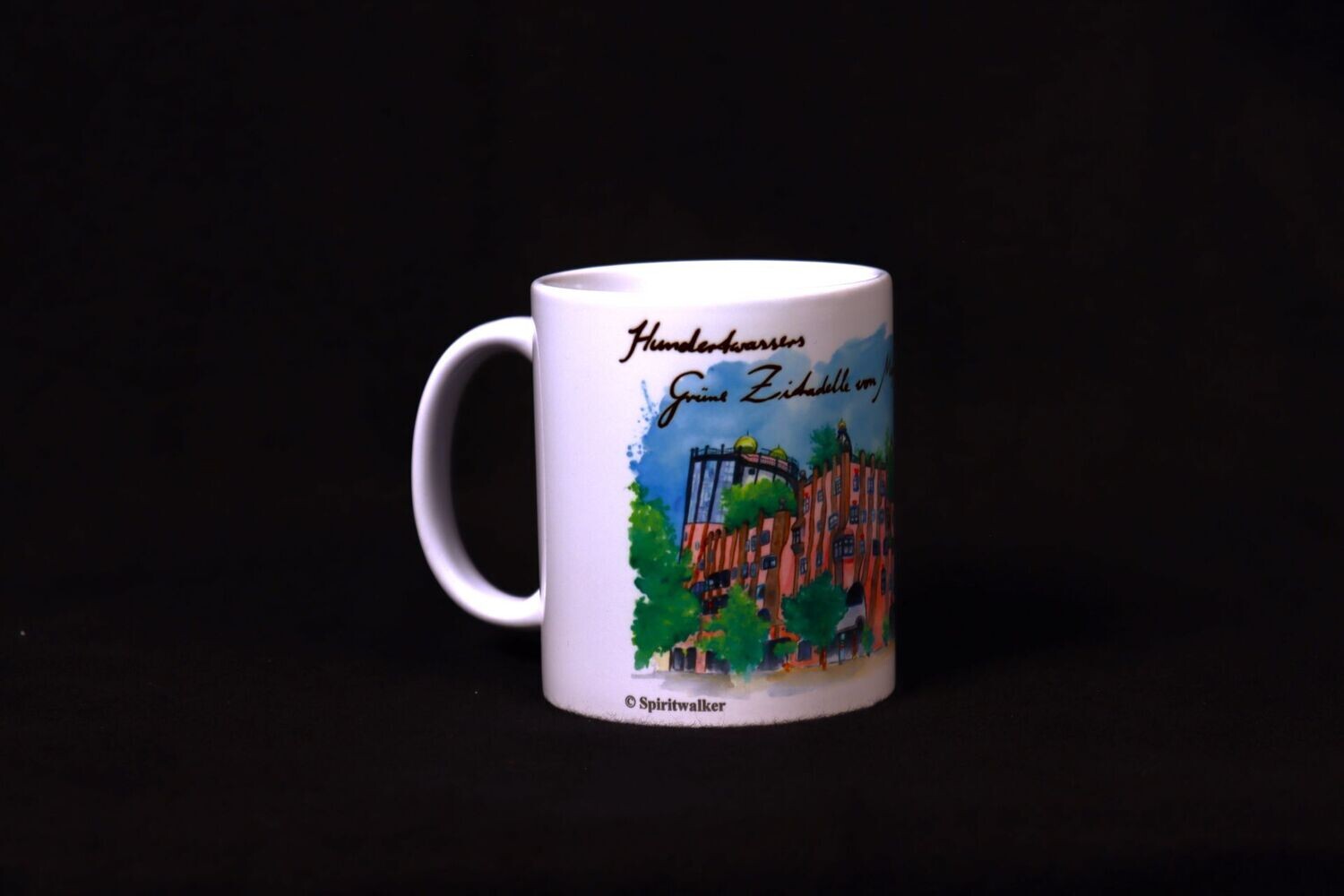 Hundertwassers Grüne Zitadelle (Becher)