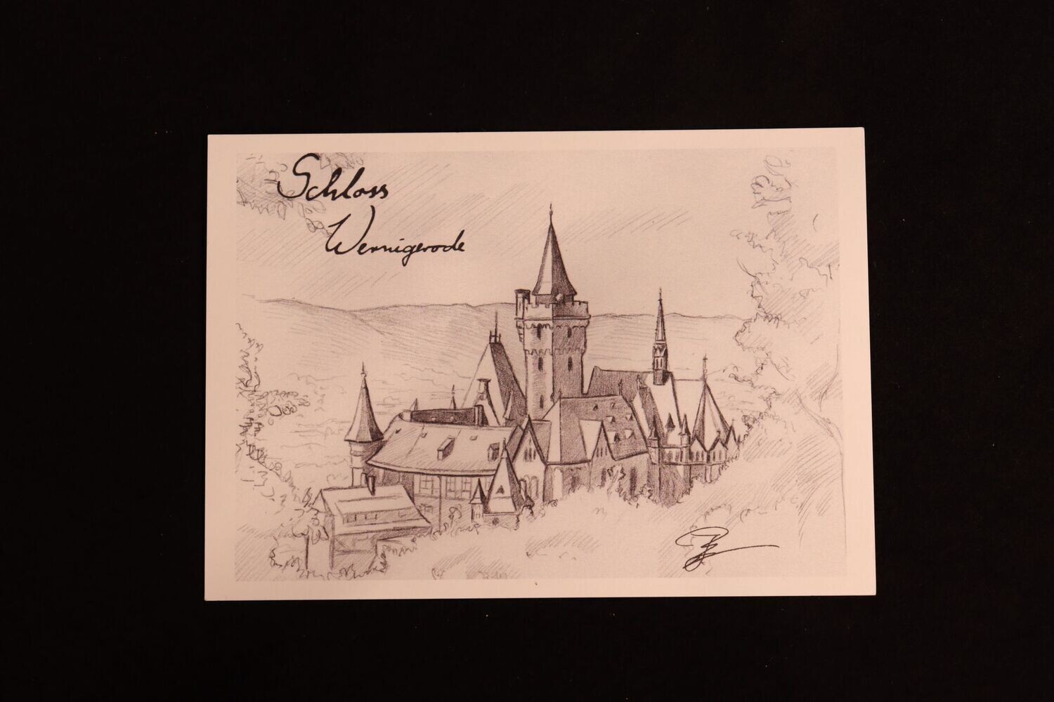 Schloss Wernigerode s/w
