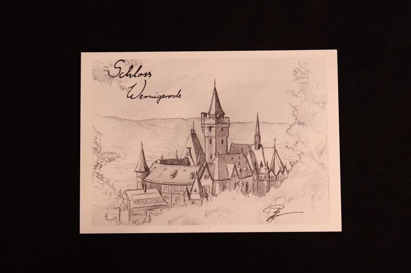 Schloss Wernigerode s/w