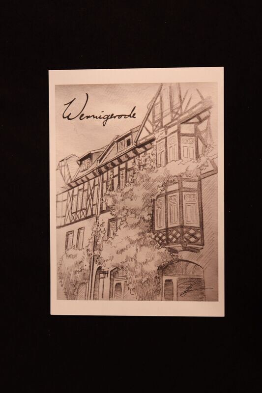 Wernigerode - Die Bunte Stadt im Harz s/w Wernigerode - Die Bunte Stadt im Harz s/w