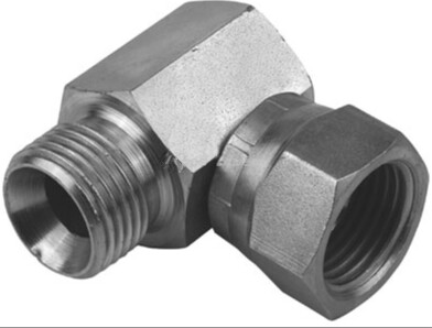 90° Compact Elbow Male-Female Swivel 3/8 BSP Hexagon Body Type