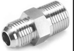 Straight Connector Male-Male 9/16 JIC x 1/2 NPT