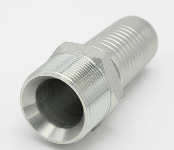 Straight Male Hose Insert 3/8 NPT x 3/8 insert 60° cone seat