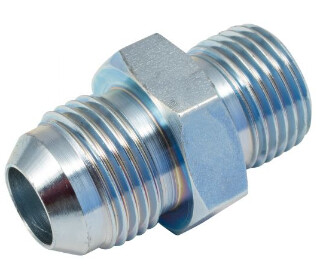 Straight Connector Male-Male 3/4 BSP x 7/16 JIC