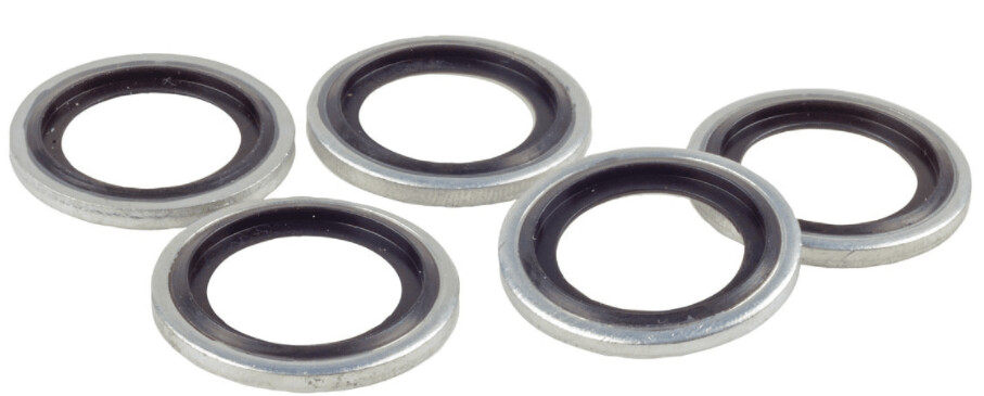 3/8" BSP Dowty Bonded Seal Viton Seal