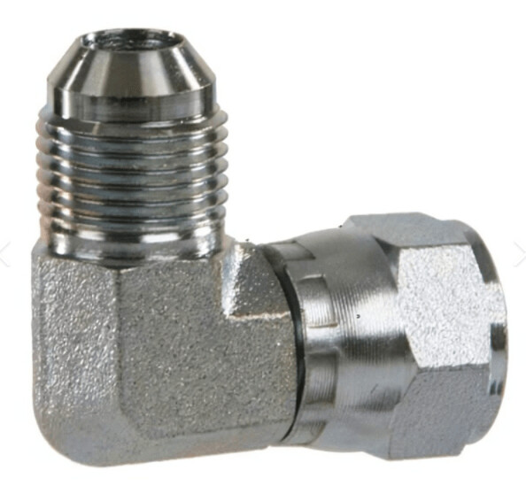 90° Compact Elbow Male-Female Swivel 7/16 JIC Forged Body Type
