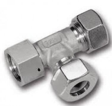 Stainless Steel Swivel Run Tee
