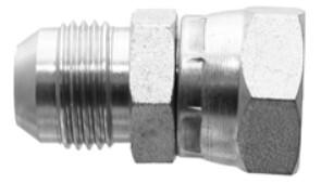 Straight Connector Male-Female Swivel 1 5/16 JIC x 1 BSP
