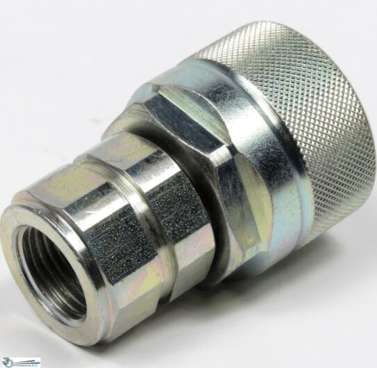 Screw to Connect Coupling Male BG 3 - Size 12, 1/2 NPTF Female Carbon Steel NBR sealing