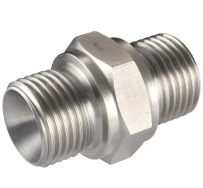 BSP Straight Connector Male - Male