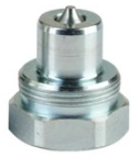 Quick Release Coupling Screw to Connect High Pressure Ball Male Size 06 1/4 NPTF Female Carbon Steel NBR+PU sealing