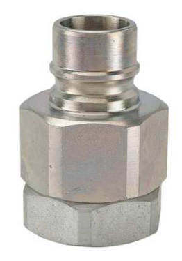 Snap-Tite Vhc8-8Fv Hydraulic Quick Connect Hose Coupling, NPTF, Steel Body