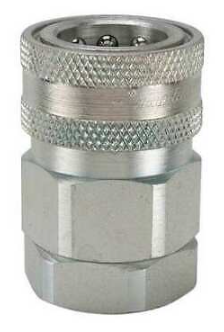 Snap-Tite VHN8-8FV Hydraulic Quick Connect Hose Coupling, NPTF, Female Steel Body