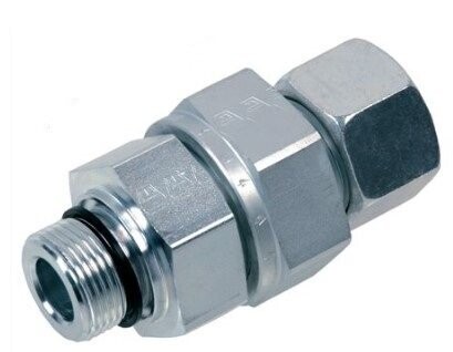Male Stud Check Valve Flow from Stud End, Size: 16S 1/2 BSP, Profile Sealing with Cutting Ring & Union Nut Opening Pressure: 1 Bar Steel, Zinc/Nickel-Plated Male Stud Check Valve Flow from Stud End, Size: 16S 1/2 BSP, Profile Sealing with Cutting Ring & Union Nut Opening Pressure: 1 Bar Steel, Zinc/Nickel-Plated