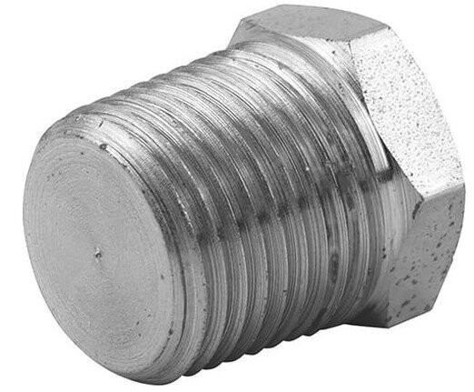 3/4 NPT Solid Plug