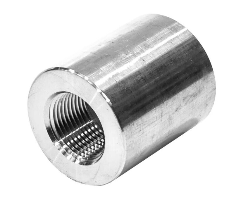 3/8" NPT FULL COUPLING 6000LB 316/L STAINLESS STEEL