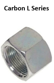 Union Nut Tube OD and Series: 6 L Steel, Zinc/Nickel Coated