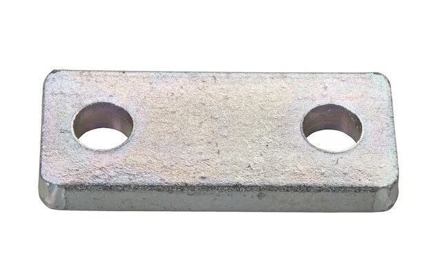 Cover Plate Heavy Series Size 4S Carbon Steel, Phosphated