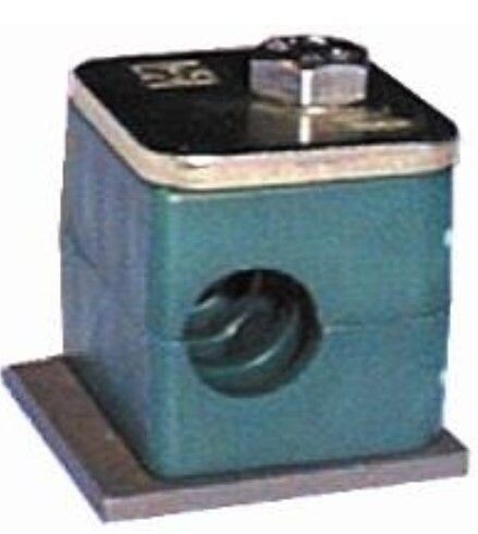 Clamp Assembly Standard Series Size 1 Ø8mm Polypropylene Carbon Weld Plate, Cover Plate, Hex Head Bolt Profiled, with Initial Tension