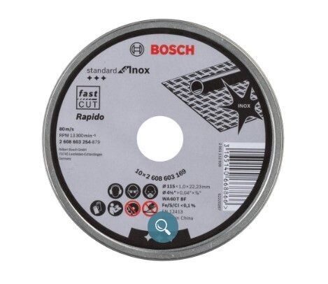 Cutting Disc 115mm x 1mm x 22.23mm