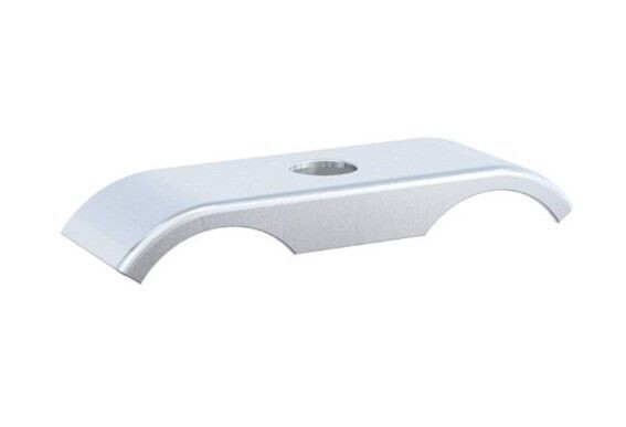Cover Plate, Size 3 Light Series, Twin Design Carbon Steel, Zinc/Nickel Coat