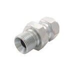Straight Connector Male-Female Swivel 1 BSP x 1 5/16 JIC