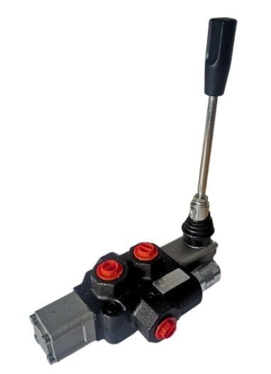 FLOWFIT 1 BANK, 3/8" BSP, 45 L/MIN DOUBLE ACTING 3 POS. SPRING RETURN HYDRAULIC MONOBLOCK VALVE
