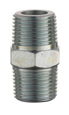 1/2" NPT Male x Male, Stainless Steel