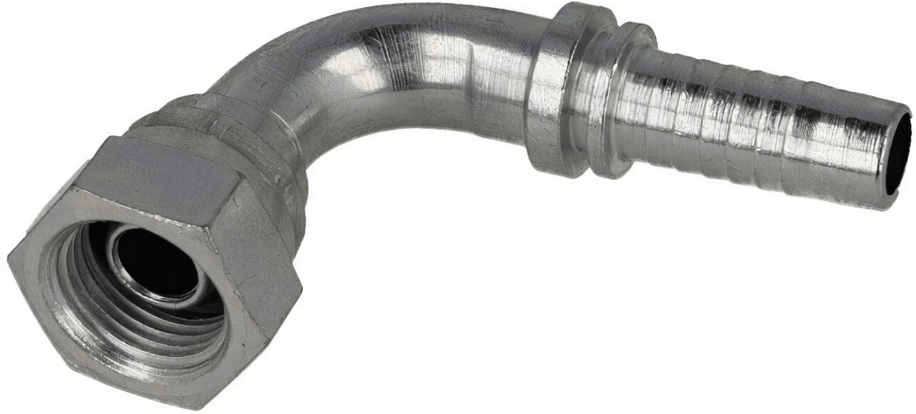 1" BSP FEM 90 X 1" INSERT. STAINLESS STEEL