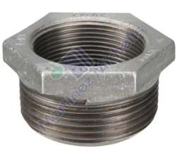 1 1/2" NPT x 1 1/4" NPT MALE/FEM REDUCER, STAINLESS STEEL, 150LB