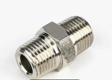 1/2" BSP MALE X 1/4" NPT MALE, STAINLESS STEEL