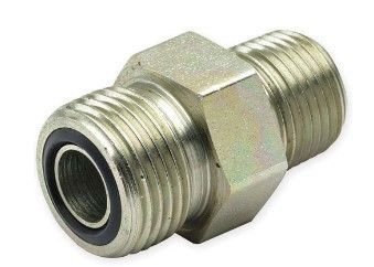 1  ORFS x 1/2 BSP Straight Connector Male x Male