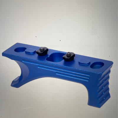 ALUMINUM ANGLED GRIP FOR M-LOK SYSTEM (GEN 2) (ANODIZED BLUE)