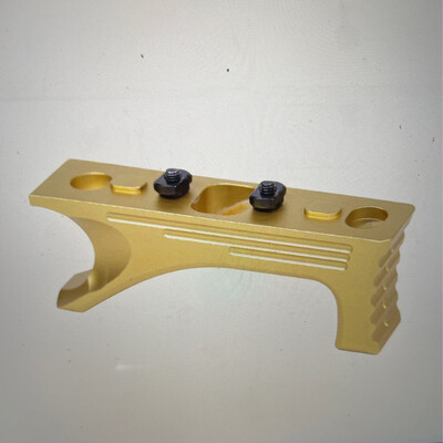 ALUMINUM ANGLED GRIP FOR M-LOK SYSTEM (GEN 2) (ANODIZED GOLD)