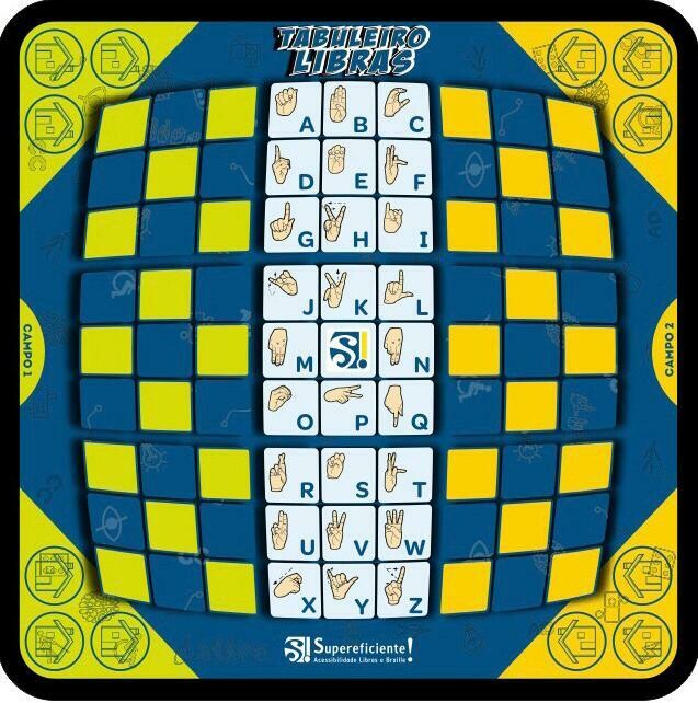 Tabuleiro Libras de Mesa Supereficiente tecido neoprene ou lona banner
