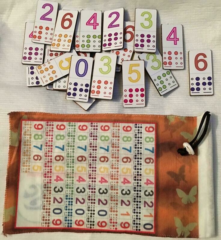 Dominó Braille e Números Supereficiente 0-10