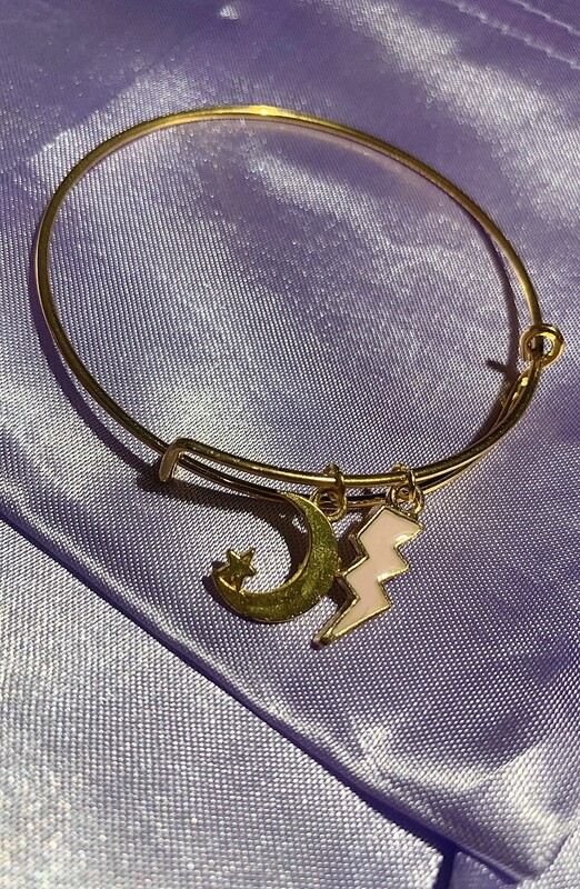 One Bangle, Two Charms