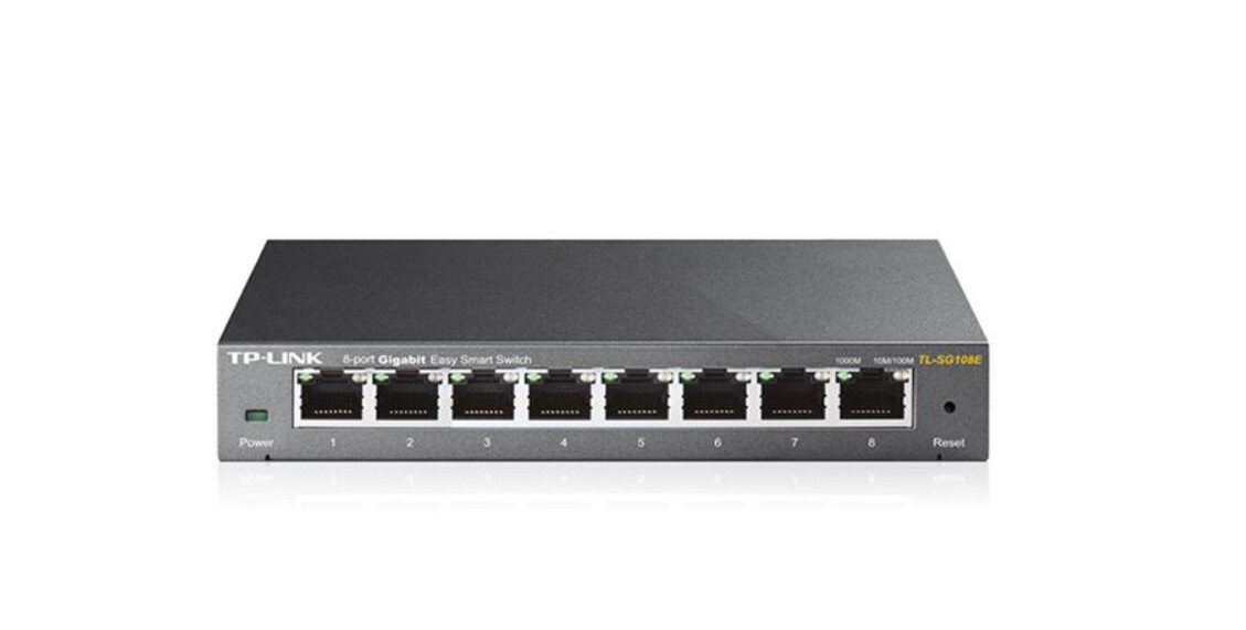 TP-Link 8-Port Gigabit Easy Smart Switch - TL-SG108E