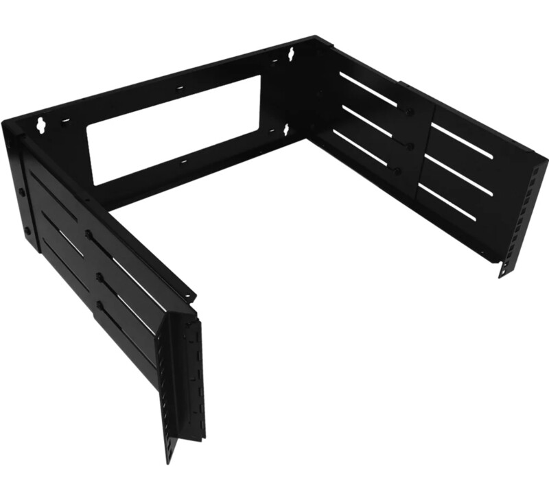 4U Wall Mount Bracket - Adjustable Depth, 12-18 Inches