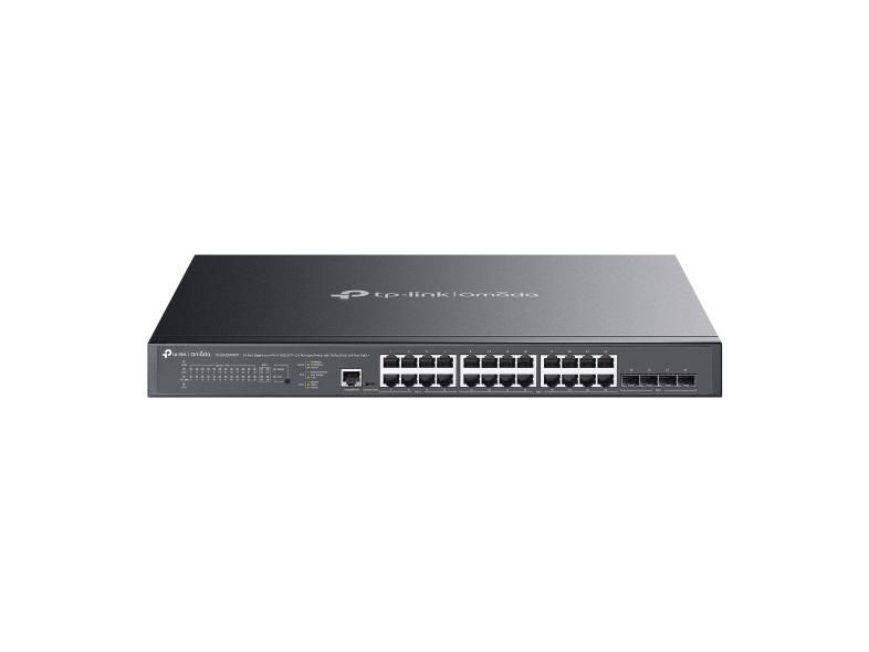 TP-Link Omada 24-Port Gigabit and 4-Port 10GE SFP+ L2+ Managed Switch with 16-Port PoE+ &amp; 8-Port PoE++