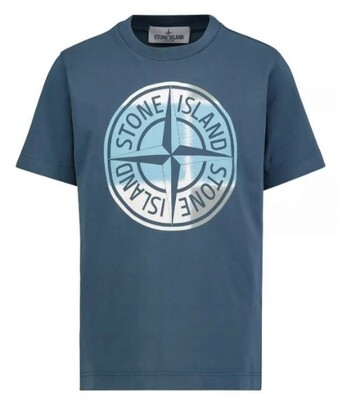 Stone Island Kids | T-Shirt | MO741621052 d.blauw